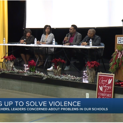 ‘It’ll take a village to save the next generation’: People gathered to discuss solutions to end violence